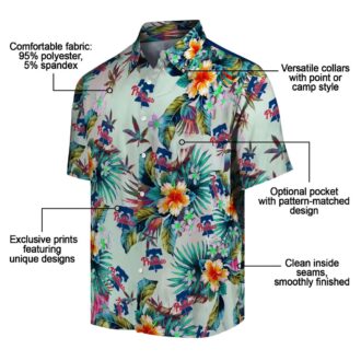 Philadelphia Phillies MLB Tropical Green Hawaiian Shirt - Best Summer Shirt for Phillies Fans