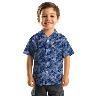 Philadelphia Phillies Tropical Leaf Shirt - Cool Blue Hawaiian Summer Look