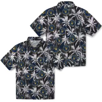 Best Milwaukee Brewers Floral Button-Up Shirt - Tropical MLB Hawaiian Vacation Apparel