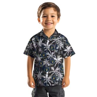 Best Milwaukee Brewers Floral Button-Up Shirt - Tropical MLB Hawaiian Vacation Apparel