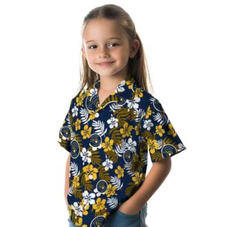 Milwaukee Brewers Floral Hawaiian Shirt for Men - Summer Beach Vacation MLB Style