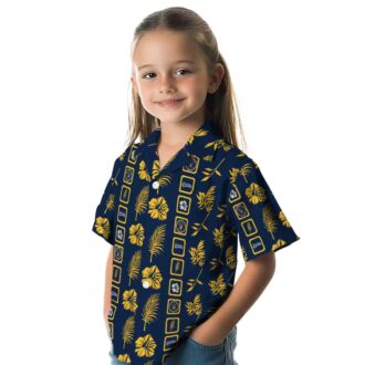 Milwaukee Brewers Navy Floral Hawaiian Shirt - Official MLB Summer Fan Apparel