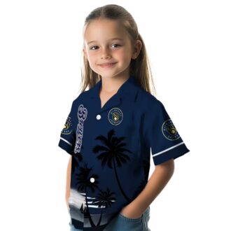 Milwaukee Brewers Tropical Hawaiian Shirt for Men - Sunset Beach Party Style