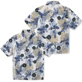 Milwaukee Brewers Tropical Palm Leaf Hawaiian Shirt - Men's Summer Party Look