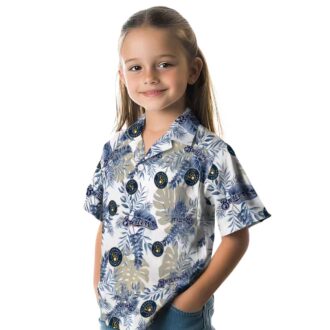 Milwaukee Brewers Tropical Palm Leaf Hawaiian Shirt - Men's Summer Party Look