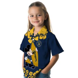 Surfing Mickey Milwaukee Brewers Hawaiian Shirt - MLB Tropical Fan Apparel Gift