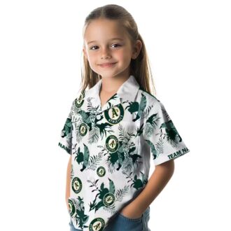 Botanical Oakland Athletics Hawaiian Shirt - Unique MLB Gift for Summer