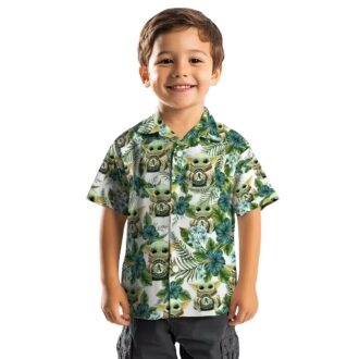 Oakland Athletics Yoda Green Hawaiian Shirt - MLB Game Day Fashion & Summer Beachwear
