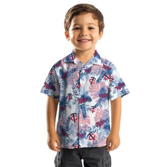 Buy Minnesota Twins Tropical Hawaiian Shirt with Leaves - Perfect MLB Summer Shirt for Men