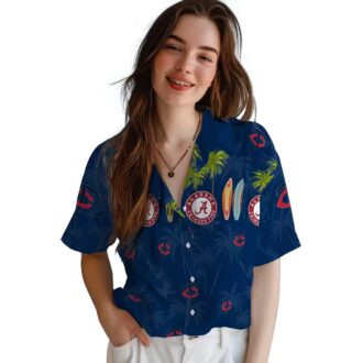 Minnesota Twins Beach Vibe Hawaiian Shirt - Surfboard Palm Print for Game Day & Travel