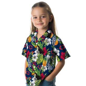 Minnesota Twins Custom Hawaiian Shirt - Navy Green Toucan Design for Summer Fans