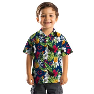 Minnesota Twins Custom Hawaiian Shirt - Navy Green Toucan Design for Summer Fans