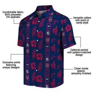 Minnesota Twins Framed Floral Navy Aloha Shirt - Best Tropical Shirt for Baseball Fans