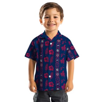 Minnesota Twins Framed Floral Navy Aloha Shirt - Best Tropical Shirt for Baseball Fans