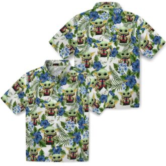 Minnesota Twins Tropical Yoda Green Hawaiian Shirt - Men's MLB Beach & Summer Apparel