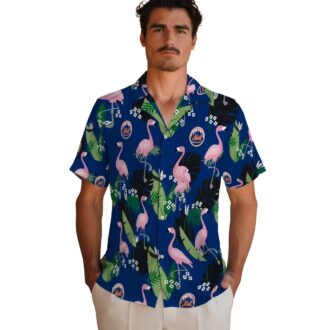 Buy New York Mets Flamingo Leaf Hawaiian Shirt - MLB Tropical Summer Shirt for Vacation & Beach