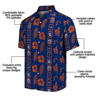 Exclusive New York Mets Floral Hawaiian Shirt - Blue MLB Shirt for Summer Vacation
