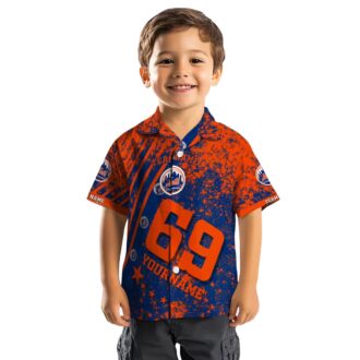 New York Mets Star Stripes Blue Hawaiian Shirt - Custom MLB Beach Shirt for Men