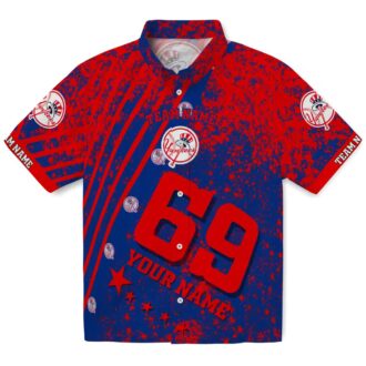 Buy Yankees Star Stripes Hawaiian Shirt - Navy MLB Fan Gift for Summer 2025