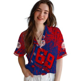 Buy Yankees Star Stripes Hawaiian Shirt - Navy MLB Fan Gift for Summer 2025