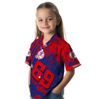 Buy Yankees Star Stripes Hawaiian Shirt - Navy MLB Fan Gift for Summer 2025