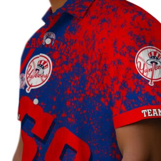 Buy Yankees Star Stripes Hawaiian Shirt - Navy MLB Fan Gift for Summer 2025