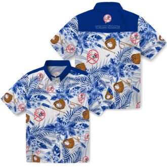 Custom Tropical New York Yankees Aloha Shirt - MLB Fan Gift for Summer, Beach & Tailgate