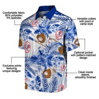 Custom Tropical New York Yankees Aloha Shirt - MLB Fan Gift for Summer, Beach & Tailgate