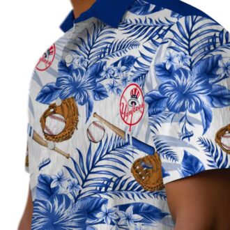 Custom Tropical New York Yankees Aloha Shirt - MLB Fan Gift for Summer, Beach & Tailgate