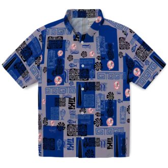 MLB New York Yankees Tribal Hawaiian Shirt - Tropical Navy Fan Apparel for Men