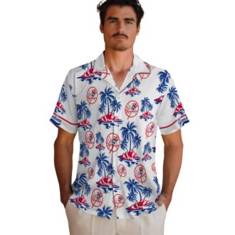 Official New York Yankees Aloha Shirt - Floral Palm Island Print for Summer Beachwear