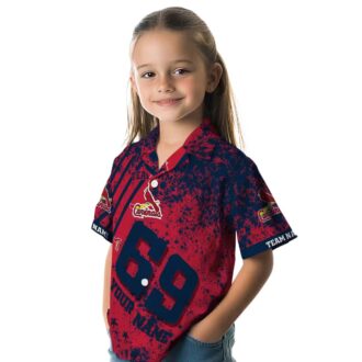 Custom Team Red St. Louis Cardinals Hawaiian Shirt - MLB Star Stripes Design for Summer Parties