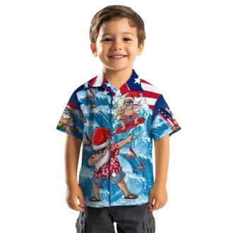 MLB St. Louis Cardinals Surfing Santa Hawaiian Shirt - Limited Edition Holiday Aloha Shirt