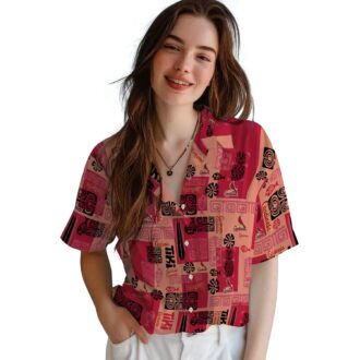 MLB St. Louis Cardinals Tribal Symbols Hawaiian Shirt - Perfect Summer Vacation Shirt for Fans