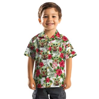 Official MLB St. Louis Cardinals Tropical Yoda Green Hawaiian Shirt - Aloha Shirt for Summer Parties