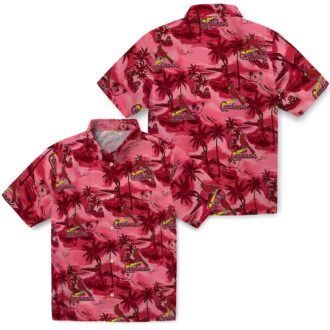 St. Louis Cardinals Coastal Palms Hawaiian Shirt - MLB Aloha Shirt for Summer Beach & Game Day