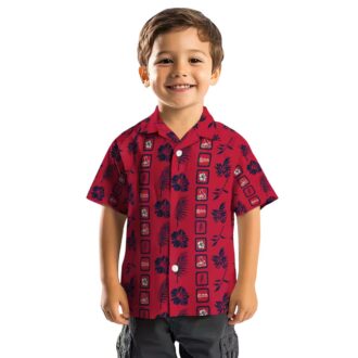 St. Louis Cardinals Floral Aloha Shirt - MLB Team Tropical Shirt for Game Day & Summer BBQ