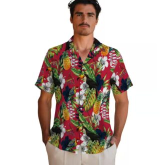 St. Louis Cardinals Tropical Toucan Hawaiian Shirt - Red Green MLB Fan Gear