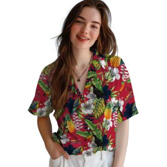 St. Louis Cardinals Tropical Toucan Hawaiian Shirt - Red Green MLB Fan Gear