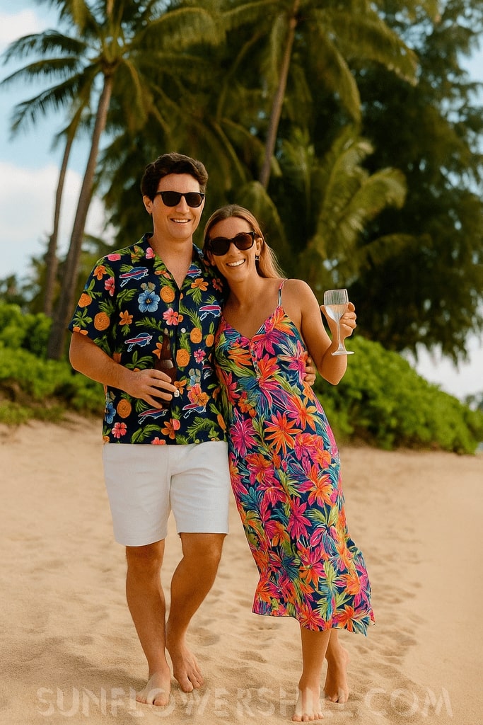 Sandy toes, island clothes, and vacation mode on.