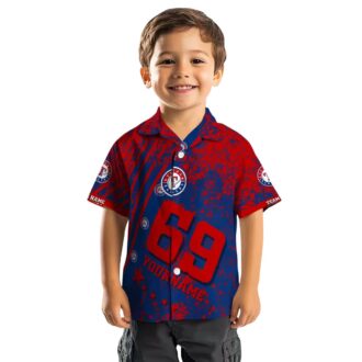Custom Texas Rangers Hawaiian Shirt with Blue Star Stripes - Perfect MLB Gear for Beach & BBQ