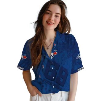 Custom Star Stripes Toronto Blue Jays Hawaiian Shirt - Unique MLB Summer Apparel