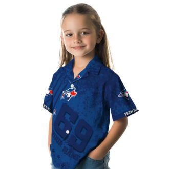 Custom Star Stripes Toronto Blue Jays Hawaiian Shirt - Unique MLB Summer Apparel