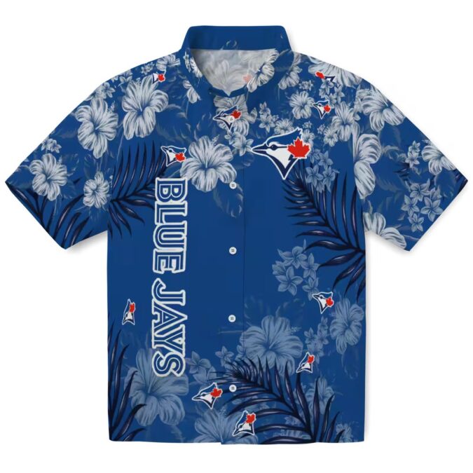 Shop Toronto Blue Jays Hibiscus Hawaiian Shirt - Perfect for Summer Vacation & MLB Fans