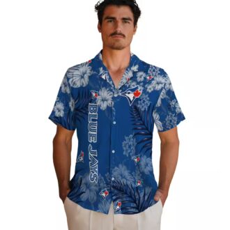 Shop Toronto Blue Jays Hibiscus Hawaiian Shirt - Perfect for Summer Vacation & MLB Fans