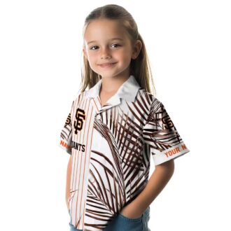 Best San Francisco Giants Palm Leaf Hawaiian Shirt - Summer Beach MLB Shirt