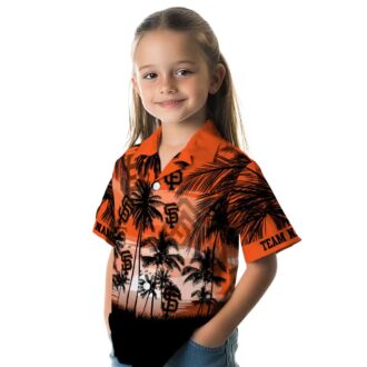 MLB San Francisco Giants Hawaiian Shirt - Men's Sunset Resort Wear for Game Day