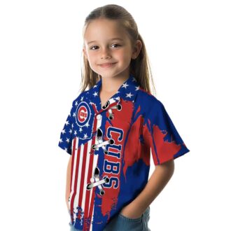 Chicago Cubs Blue Flag Hawaiian Shirt - MLB Fan Beach Shirt for Summer