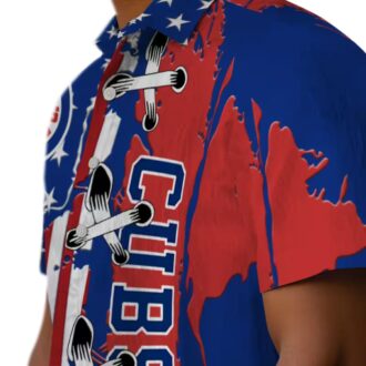 Chicago Cubs Blue Flag Hawaiian Shirt - MLB Fan Beach Shirt for Summer