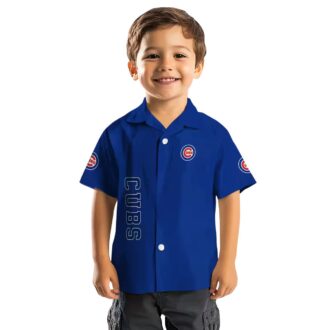 Chicago Cubs Stuart Minion Blue Hawaiian Shirt - MLB Summer Baseball Fan Shirt